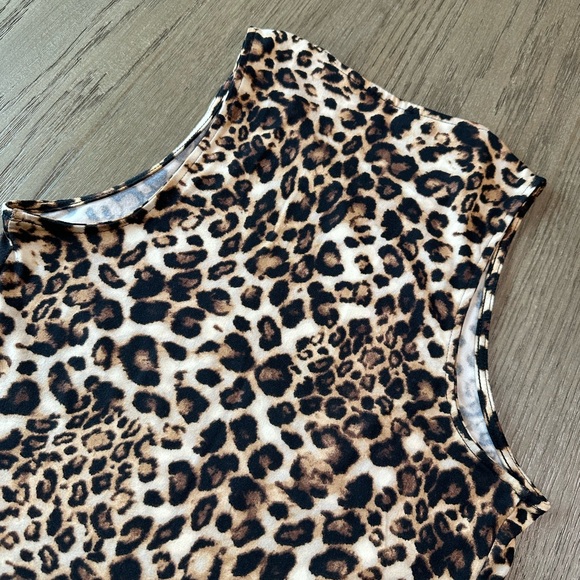 Express Leopard Print Tank Top Size XS - Picture 4 of 7